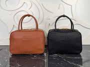 LOUIS VUITTON - Leather Top Handle Bag