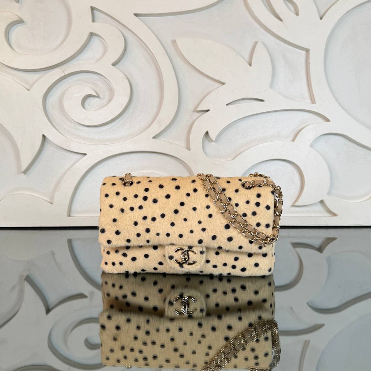 LOUIS VUITTON - Polka Dot Compact Wallet