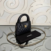 CHANEL — Classic Vertical Phone Holder with Chain