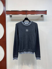 MONCLER — Logo Knit Sweater