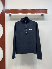 DIOR — Long-Sleeve Knit Top