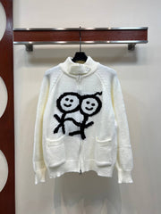 MONCLER — Logo Knit Sweaters
