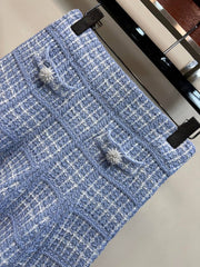 CHANEL — Tweed Skirt Set