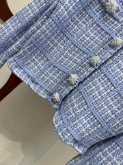 CHANEL — Tweed Skirt Set