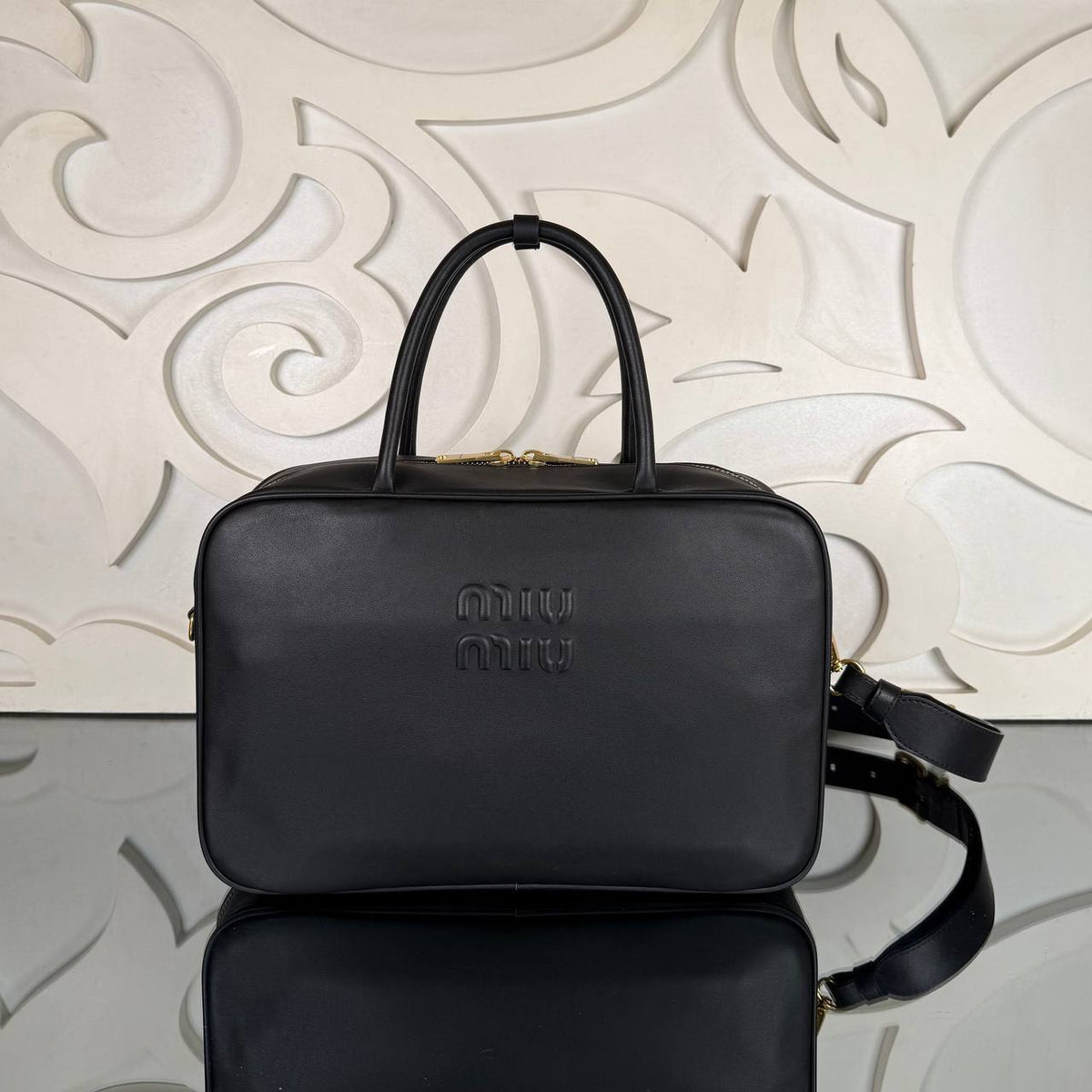 PRADA - Structured Top Handle Bag