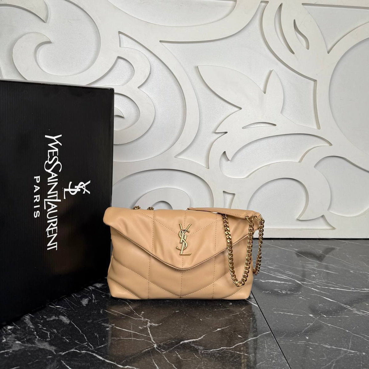SAINT LAURENT - Loulou Puffer Shoulder Bag