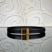 HERMÈS - Leather Belt with H Buckle