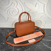 LOUIS VUITTON - Leather Top Handle Bag