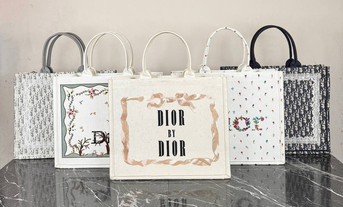 DIOR — Large Dior Book Tote 'Dior by Dior'