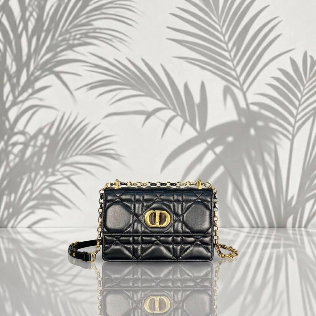 DIOR - Quilted CD Shoulder Bag