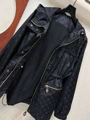 LOUIS VUITTON — Monogram Hooded Jacket