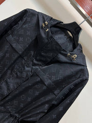 LOUIS VUITTON — Monogram Hooded Jacket