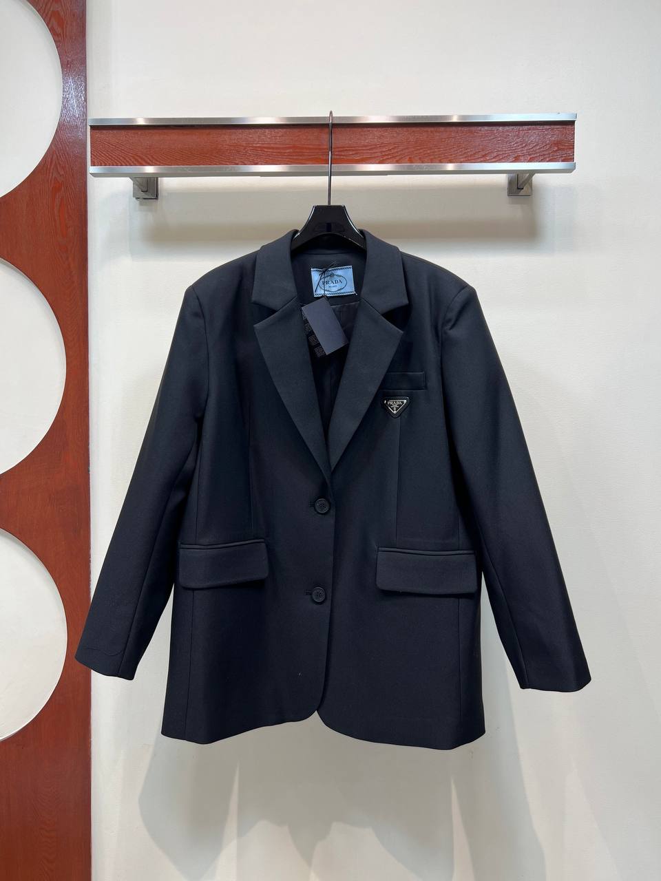 PRADA Women's Black Tailored Blazer
