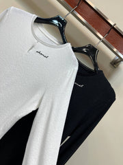 DIOR — Long-Sleeve Logo Top