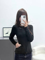 DIOR — Long-Sleeve Logo Top