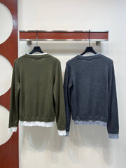 MONCLER — Logo Knit Sweater