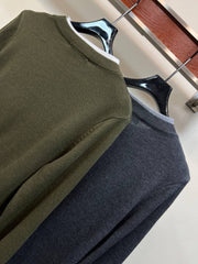 MONCLER — Logo Knit Sweater