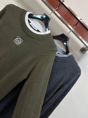 MONCLER — Logo Knit Sweater