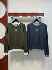 MONCLER — Logo Knit Sweater
