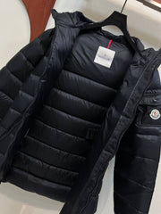 MONCLER — Short Hooded Down Jacket