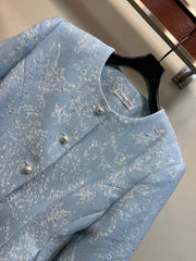 CHANEL — Tweed Cropped Jacket