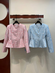 CHANEL — Tweed Cropped Jacket