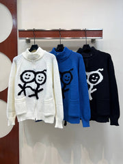 MONCLER — Logo Knit Sweaters