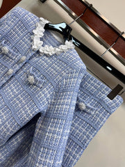 CHANEL — Tweed Skirt Set
