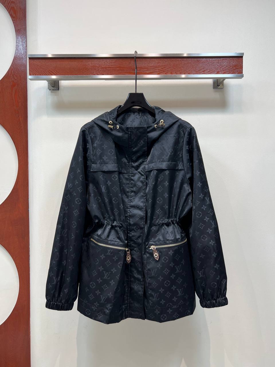 LOUIS VUITTON — Monogram Hooded Jacket
