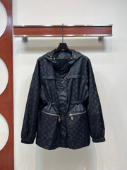 LOUIS VUITTON — Monogram Hooded Jacket
