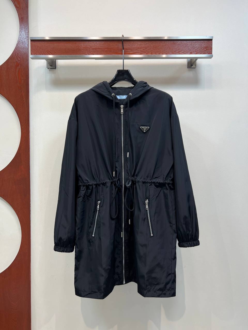 PRADA — Hooded Parka