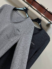 Women's Grey Knit Cardigan