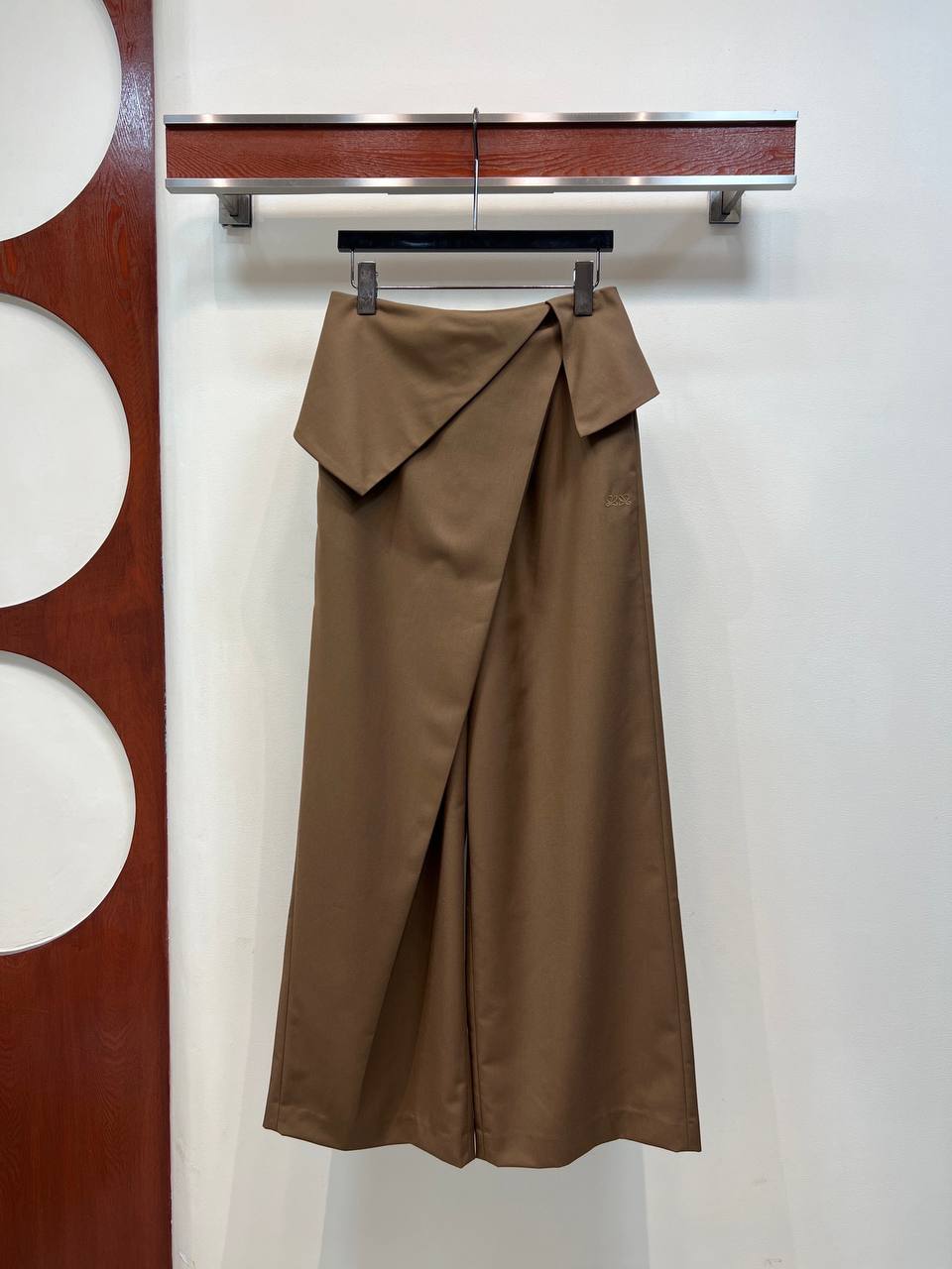 Women's Brown Maxi Skirt