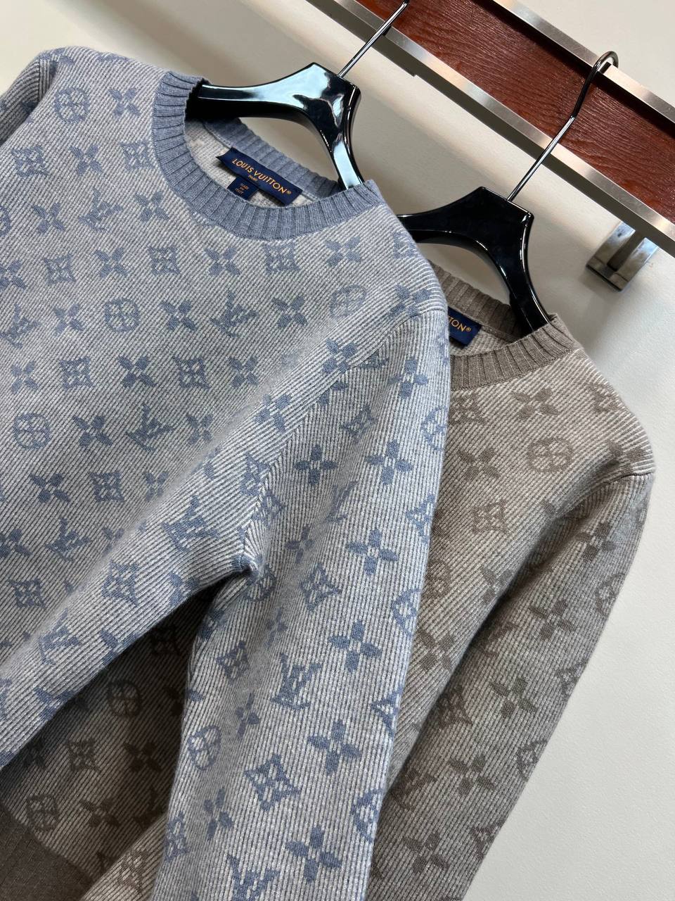 LOUIS VUITTON — Monogram Crewneck Sweater