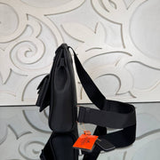 PRADA — Black Nylon Shoulder Bag — image 3